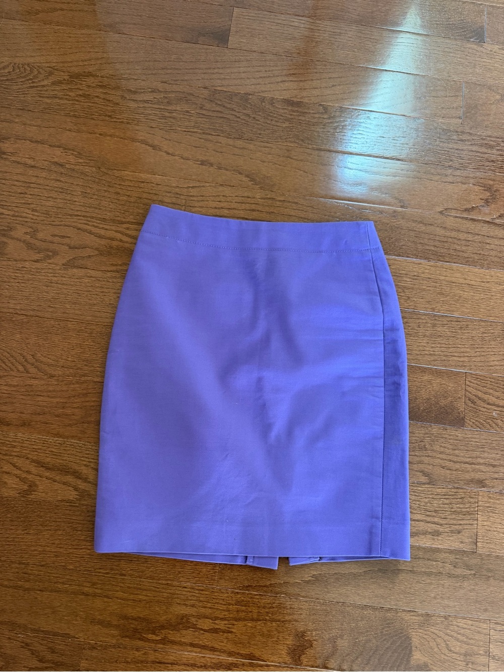 J. Crew Vibrant Purple Pencil Skirt